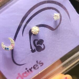 Clair's Stainless Steel Post Earrings